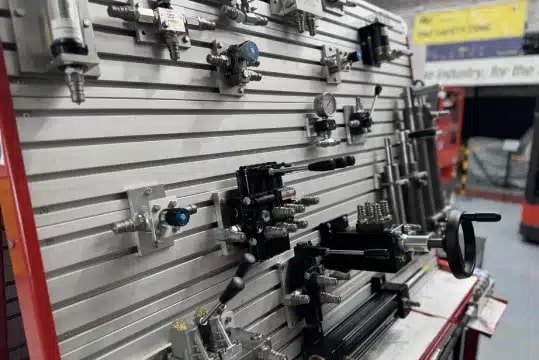 Equipment for hydraulics course
