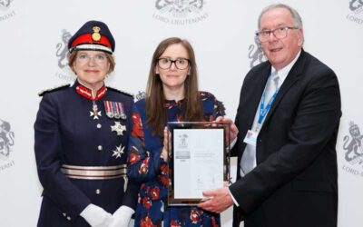 F-TEC presented with Silver Award at His Majesty’s Lord Lieutenant’s Awards